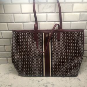 Tory Burch Gemini Link Canvas Tote